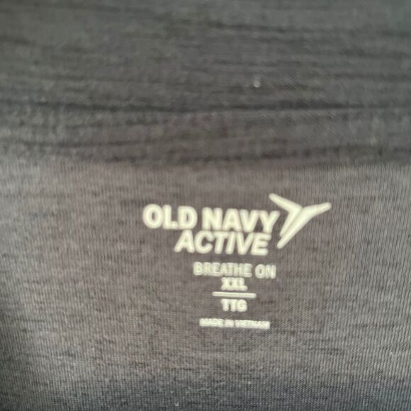 Old Navy Grey Heathered Cloud Motion Twisted Hemline Long Sleeve T-Shirt - Picture 5 of 5